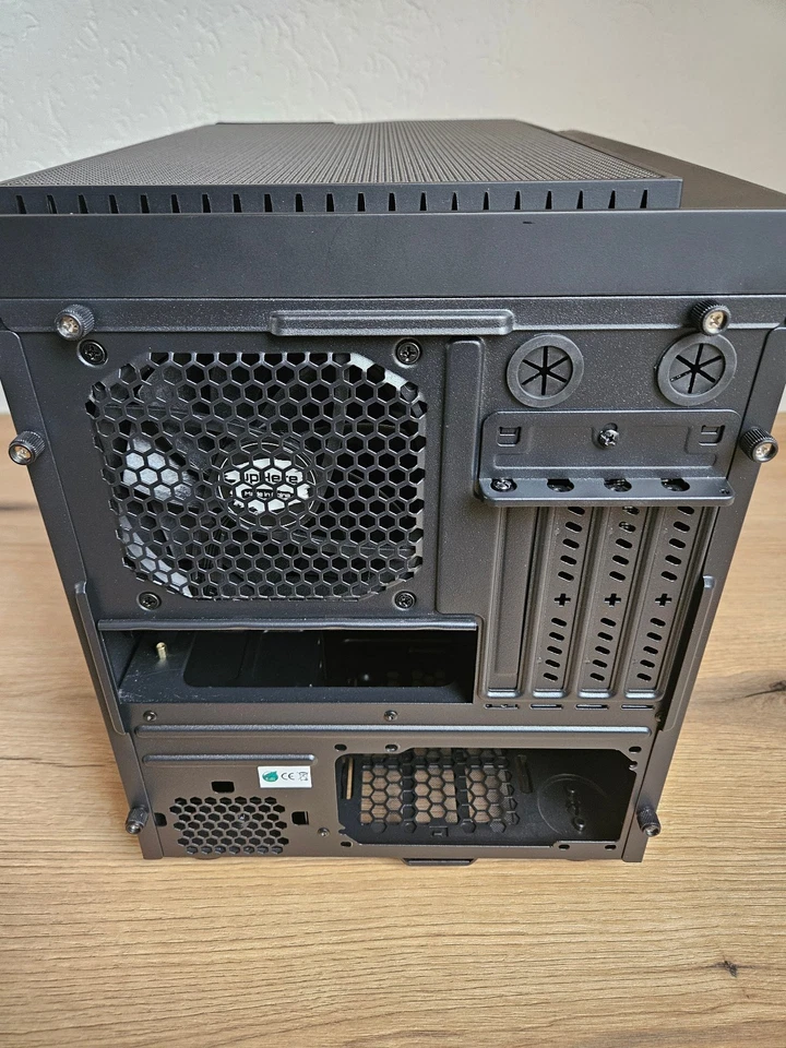 Chieftec CI-01B-OP Mini-Tower Computer-Gehäuse - Schwarz - inkl. Lüfter - Bild 3 von 4