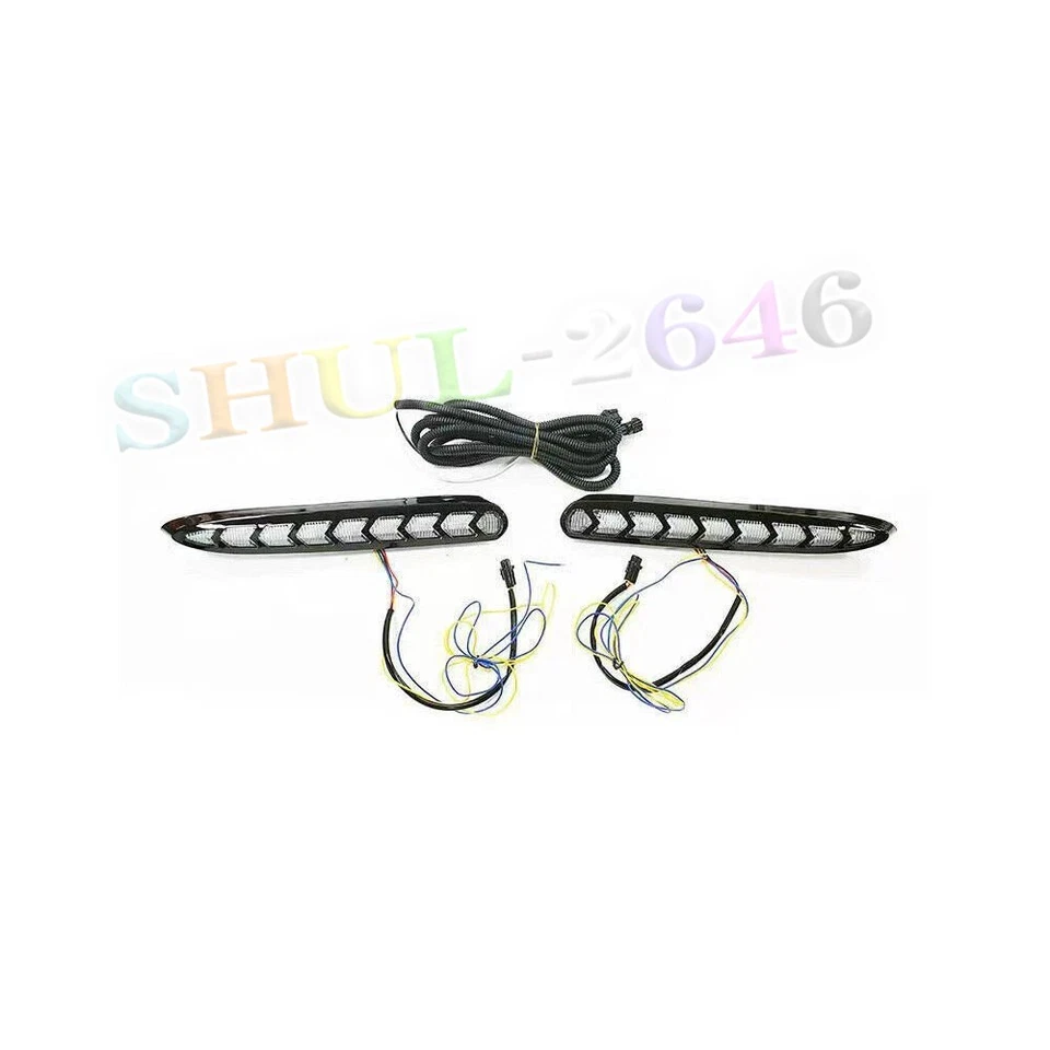 Para TOYOTA COROLLA SE XSE 2020-2024 LED DRL LUZ DE CIRCULACIÓN DIURNA FAROS ANTINIEBLA Foto 4 de 4