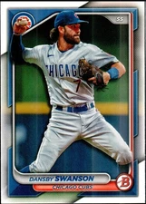 2024 Bowman Baseball #92 Dansby Swanson Chicago Cubs