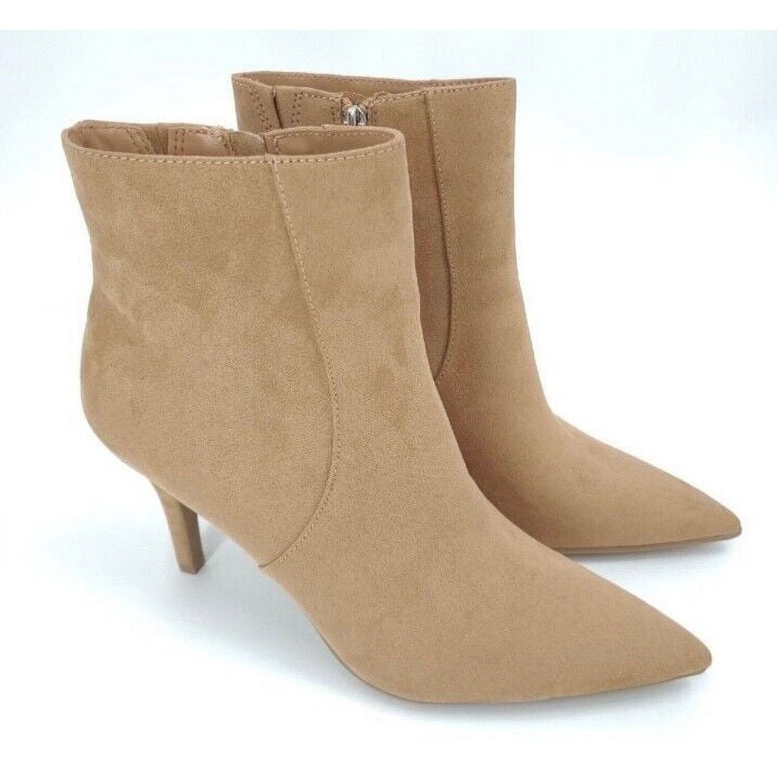 A New Day Char Faux Suede Ankle Bootie Tan US Womens Size 10 5990₽