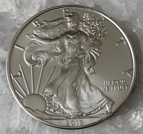 2018 American Silver Eagle 1 oz .999 Fine Silver Dollar Uncirculated Bullion