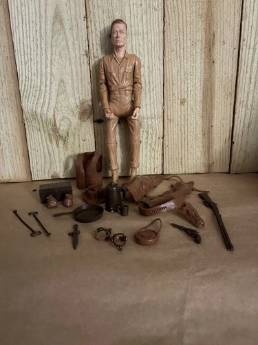 Marx Johnny west vintage action figure with accessories
