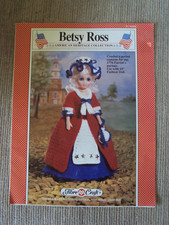 Fibre Craft Betsy Ross  croched doll  America...