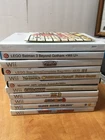 Mario Party 8 & Super Mario Galaxy (Nintendo Wii ) & Lego Wii U & Wii Lot of 12