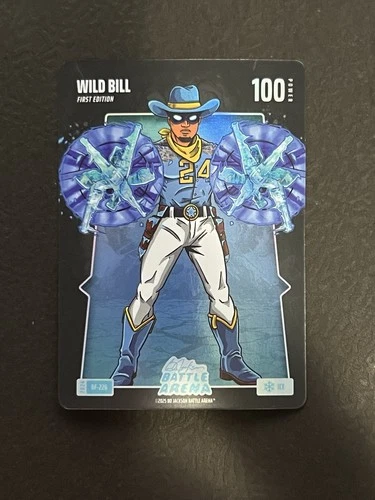 2026 Bo Jackson Battle Arena #BF-226 `WILD BILL` William Contreras Ice Foil
