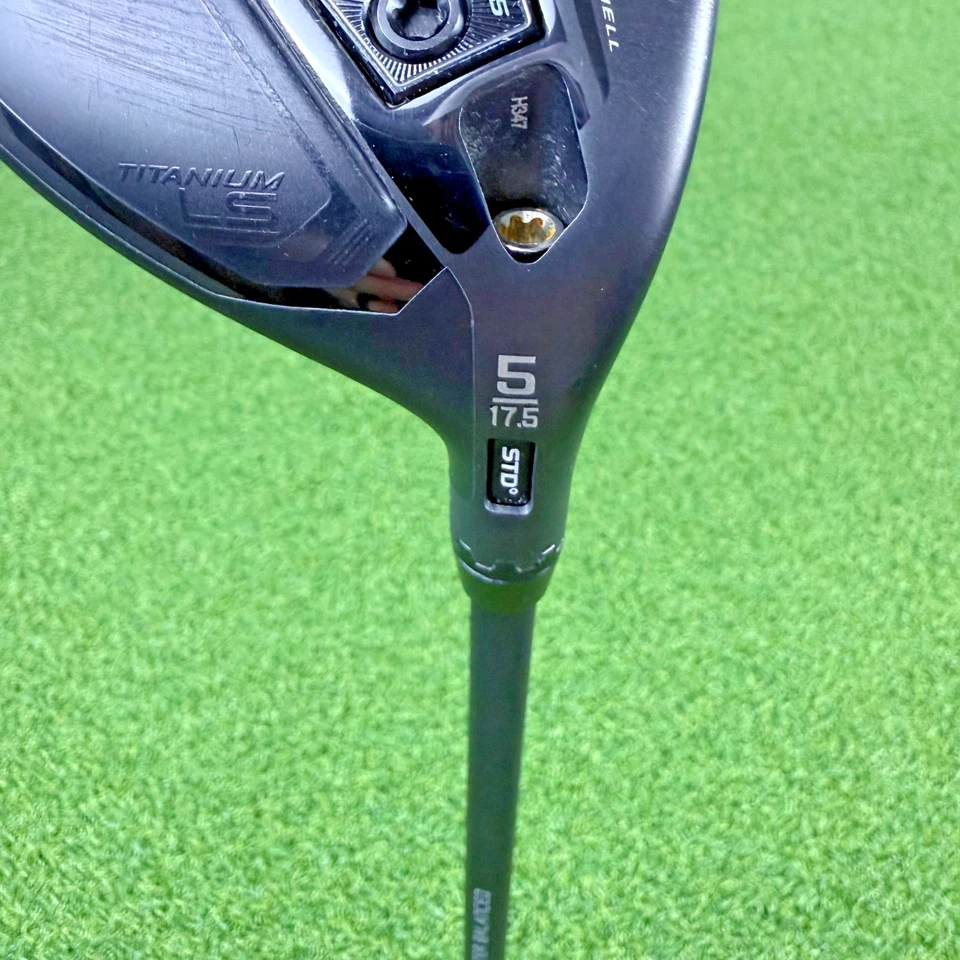 Empuñadura Cobra Darkspeed LS 5W 17,5° RH HZRDUS CB 50g R Flex Lamkin - Como nueva Foto 3 de 4