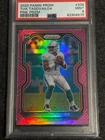 2020 Panini Prizm Football Pink Tua Tagovailoa #339 PSA 9