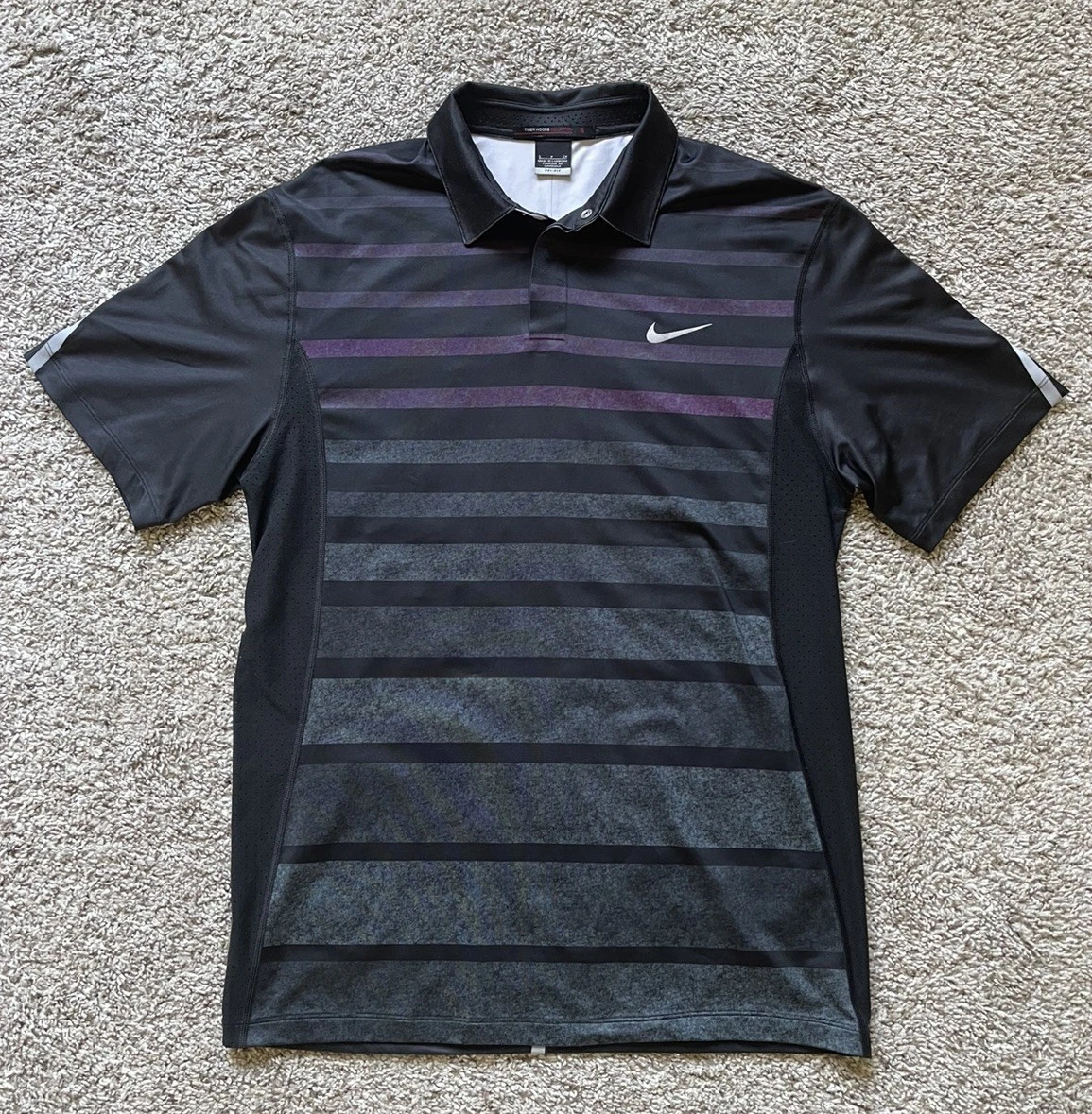 25+ Nike Tiger Woods Polo Indiana Men's Golf Shirts, Tops