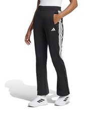  65 Adidas Women  s DEPORTE MULTI Sports Track Pants W/Snaps- Black- Medium- NEW
