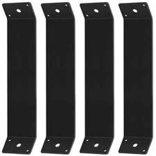 4 Pcs 11"x3" 45-Degree Angle Bracket Inside Mount Corner Brace 11 Gauge