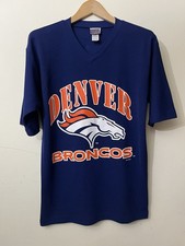 Vintage Denver Broncos John Elway Jersey Style T Shirt Men  s Size Medium 90s