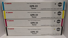Canon Genuine Toner Set GPR-33 - Black/Magenta/Cyan/Yellow