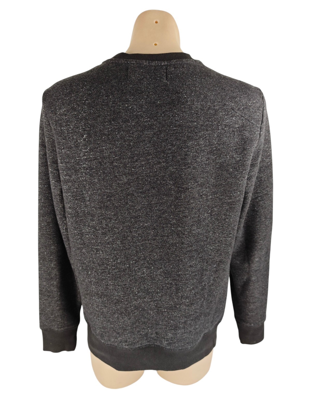 Calvin Klein Pullover Men's Size M Grey Sweater Jumper Logo Designer image 3