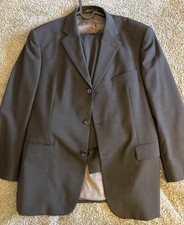 Balmain Paris Black 2 piece suit with Blazer and trousers