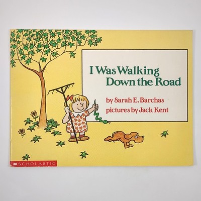 I Was Walking Down the Road Big Book Paperback Book Sarah Barchas 1975