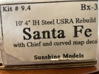 RARE HO Scale Resin Sunshine ATSF Santa Fe BX-33 Rebuilt Boxcar Kit — photo 1
