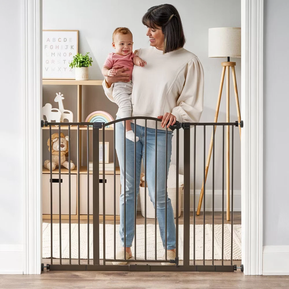 Regalo Extra Tall and Extra Wide Decor Baby Gate - 58" -
Opens in a new window or tab