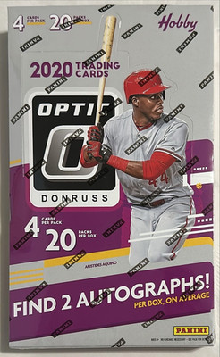 2020 Panini Donruss Optic MLB Baseball Hobby Box New Factory Sealed Ohtani Auto?