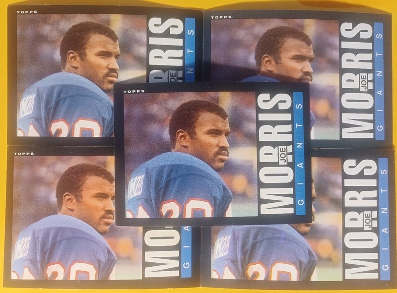 1985 TOPPS #120 NEW YORK GIANTS JOE MORRIS [5] NM/MT 05854