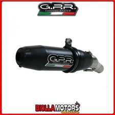 Y.161.DENE* GPR MARMITTA YAMAHA XT 1200 Z SUPERTENERE 1200cc 2013- DEEPTONE NERO