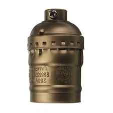 Rtnlit E26 /E27 Vintage Light Socket, Lamp Or Fixture Replacement, Edi
