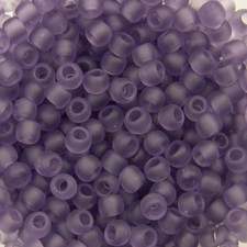 11/0 TOHO ROUND Transparent Frosted Sugar Plum Seed Bead 8g