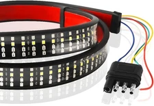 60inch For Ford Maverick Accessories Quad Row LED Rear Tailgate Strip Light Bar