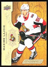 2019-20 Upper Deck Engrained Maxime Lajoie Rookie Ottawa Senators #94