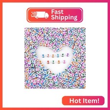 800 Pieces 6x6mm White Cube Acrylic Number Beads 0-9 Mixed Plastic Shape Loose D