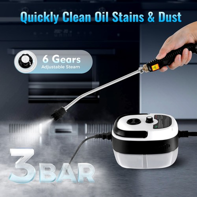#ad 2500W Steam Cleaner Machine Car Detailing Cleaning Auto Upholstery Dirt Remover $25.28