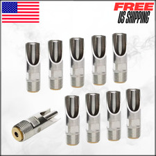 Pig Nipple Drinker 1/2" NPT for Sows  Piglets Stainless Steel 10 Pack