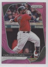 2020 Panini Prizm Tier II Mega Box Pink Prizm Carlos Santana #147 0fl0