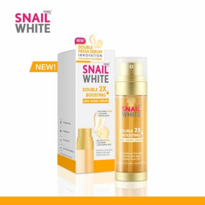 Snail White Double Boosting Serum Anti-aging Skin Namu Life 80 ml