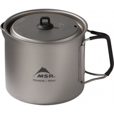 MSR Titan Wasserkocher 900ml - Titan Camping Topf / Wasserkocher
