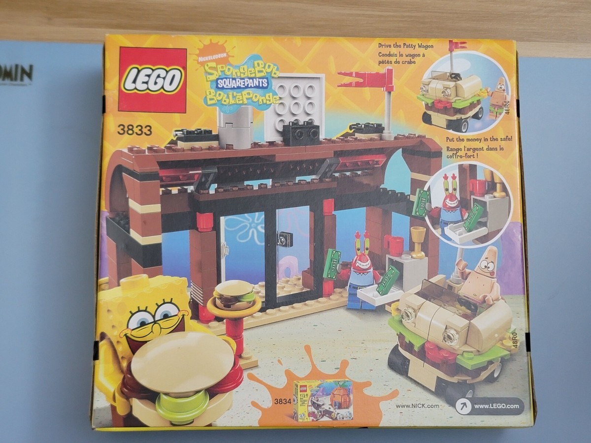 レゴ　3834　スポンジボブ　ビキニのボトムのよき隣人たち