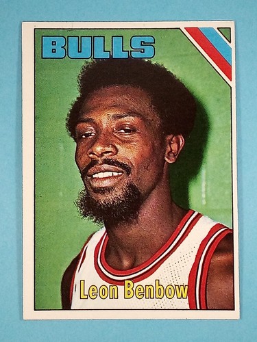 1975-76 Topps Leon Benbow Chicago Bulls #42 NM 🏀 - Bild 1 von 13