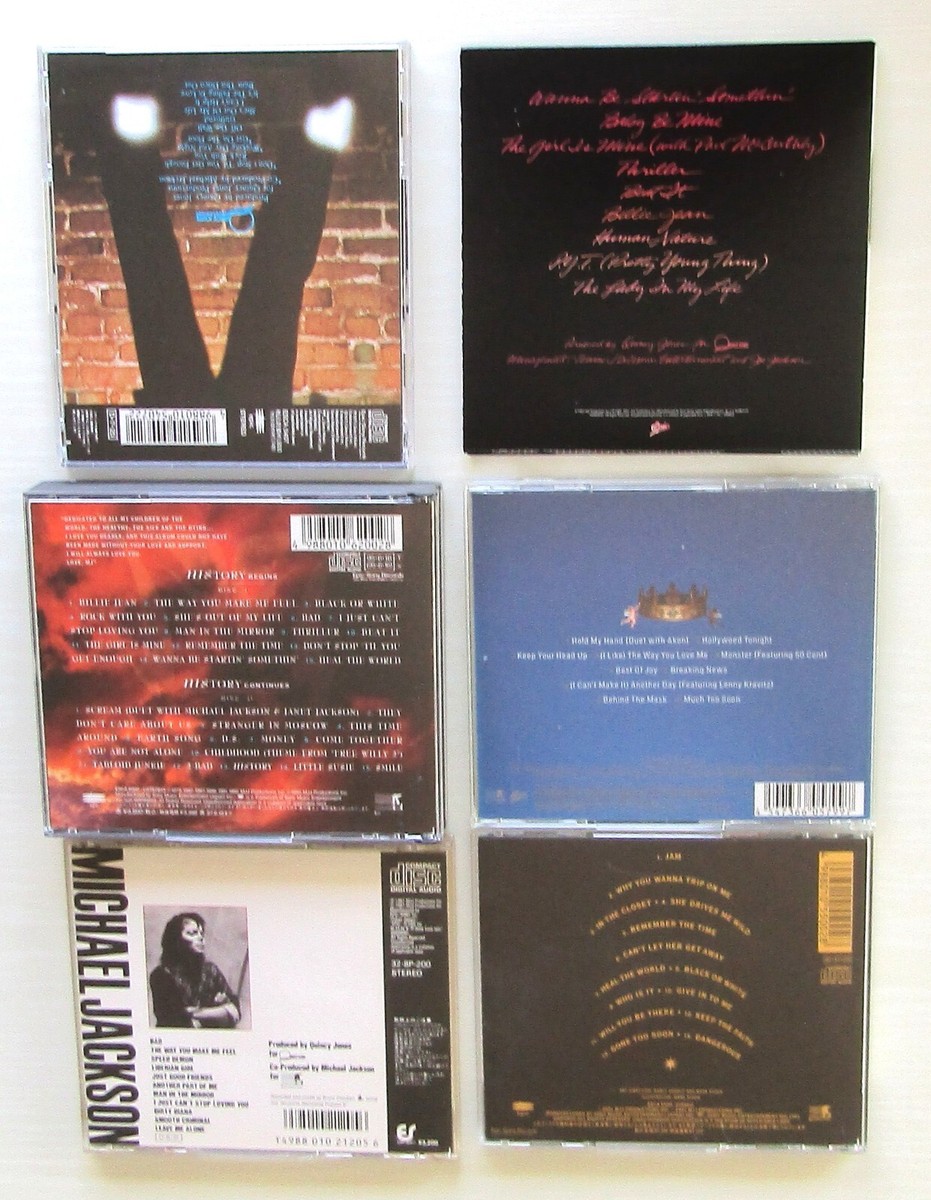マイケル•ジャクソン／紙ジャケットCD⭐︎6点セット⭐︎ マイケル•ジャクソン／紙ジャケットCD⭐︎6点セット⭐︎ 【公式通販】