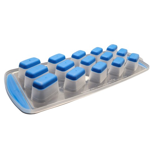 Práctico cubo rectangular de silicona inferior flexible cubo de hielo empuj-out para artículos para el hogar... - Imagen 9 de 16