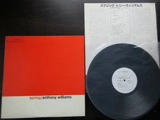 Anthony Williams Spring Japan Promo Vinyl LP GXK 8007 Bluenote Jazz King Tony
