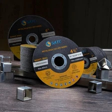 50 Pack 4-1/2" x 0.04" Cut-off Wheel 4.5" Cutting Discs Stainless Steel & Metal