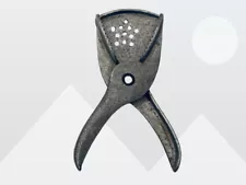 Vintage Cast Aluminum Hand Held 6" Citrus Lemon Lime Juice Squeezer