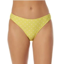 No Boundaries Junior’s Bikini Swim Bottom Yellow Dot XL (15-17) NWT