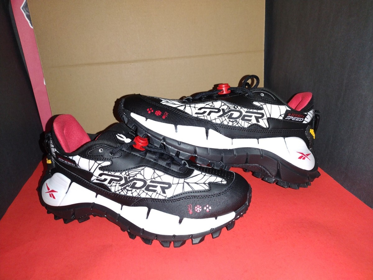 リコ チャコールグレー XS Reebok Zig Kinetica 2.5 Edge x Spyder Low White Black