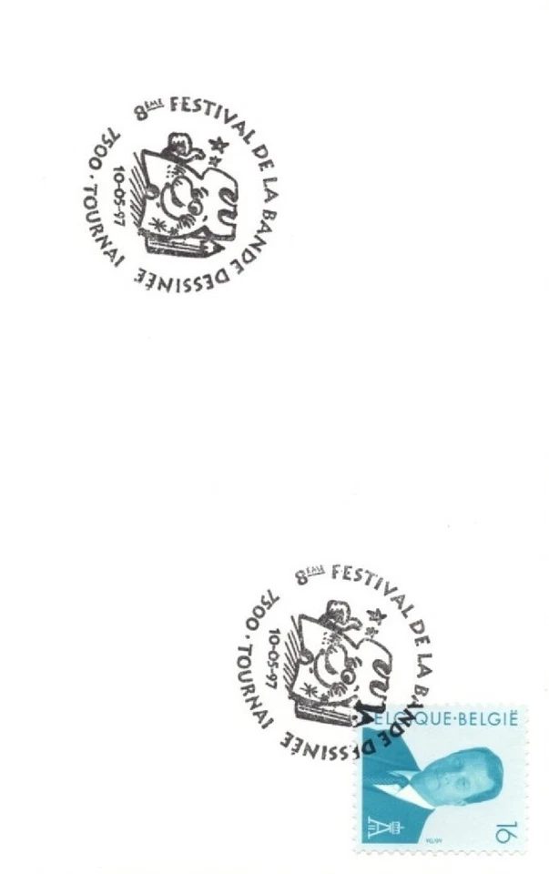 BELGIQUE 2560 (o) cachet Festival Bande Dessinée Tournai 1997 comics strip [GR] - Photo 1/1