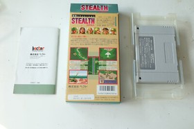 Stealth/ステルス for Nintendo Super Famicom/SFC/SNES w/ box & manual