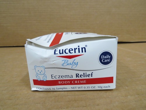 Eucerin Baby Eczema Relief Skin Creme Lot of 16 Sample Tubes Size .35 OZ NOS - Picture 4 of 10