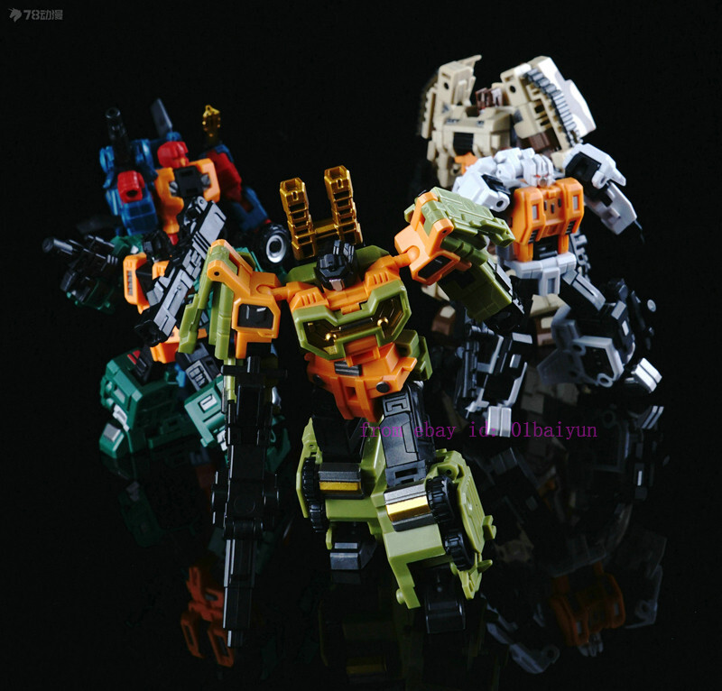 Iron Factory If Ex-24x War Giant Catastrophe Five Body Set