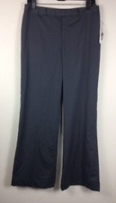 NEW WITH TAGS! Nine West Womens Career Dress Pants Size  8 Gray Wide Leg