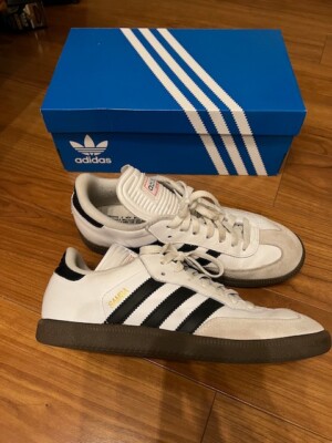 adidas Samba Classic (Long Tongue), White, 7.5M / 8.5W | eBay