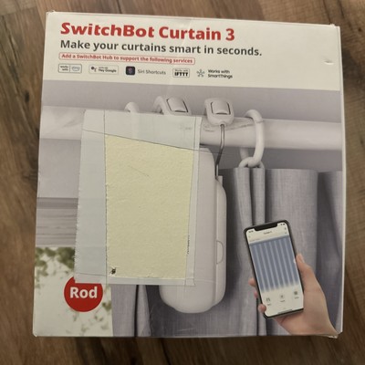 SwitchBot  Curtain Rod 3 Smart Opener Electric Motor Wireless
